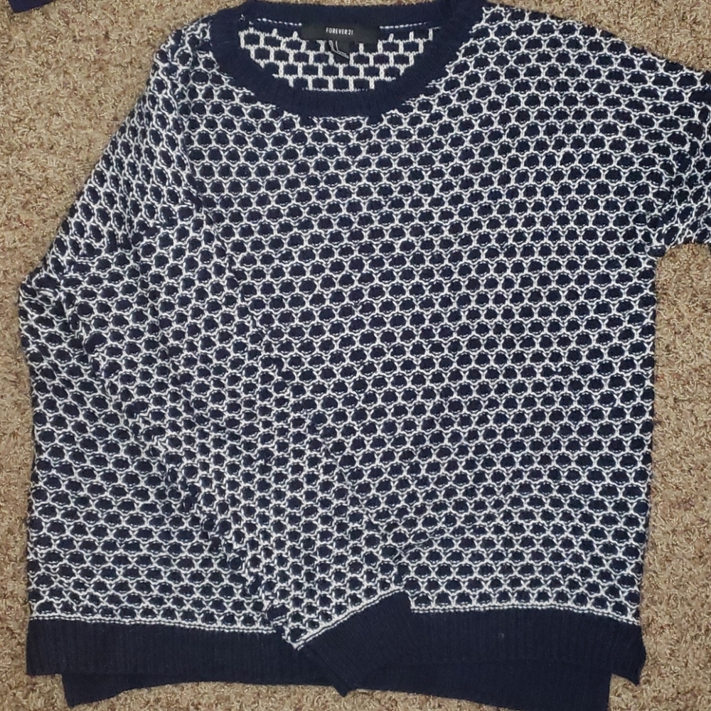 Geometric sweater